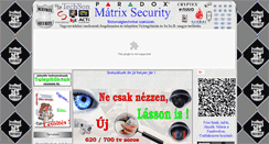 Desktop Screenshot of matrixsecurity.hu